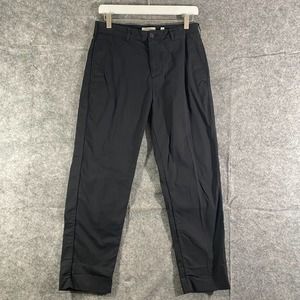 Billy Reid Trouser Pants Womens 4 Black High Rise Straight Leg